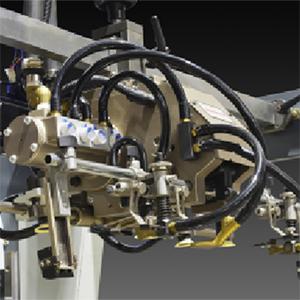 Máquina para barnizado y estampado